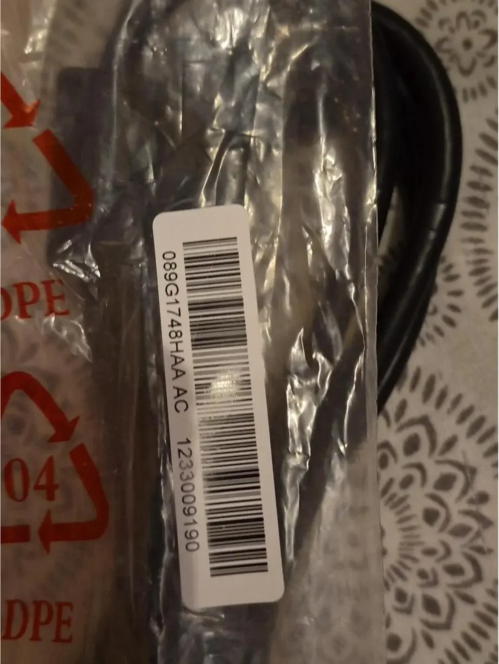 HOTRON E246588 DVI Digital Single Link DVI Cable (Fire/Flame Resistant) - 6ft.